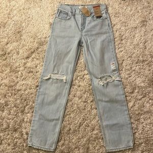 Levi’s low pro straight jeans
